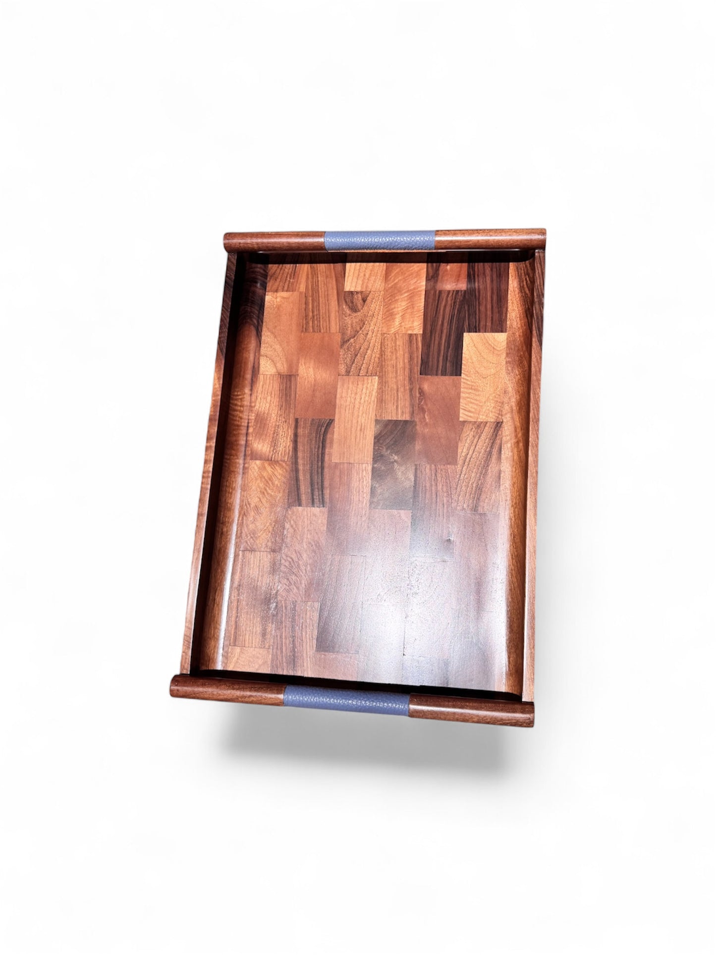 Handcrafted Elegant Wooden Serving Tray